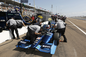 Rubens Barrichello KV Dallara St Petersburg IndyCar 2012