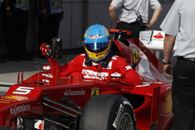 Fernando Alonso Ferrari 2012 Malaysian Grand Prix