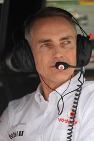 Martin Whitmarsh McLaren 2012