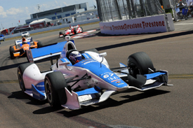 Josef Newgarden, Sarah Fisher Hartman, St Petersburg 2012