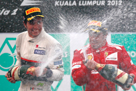 Sergio Perez 2012 Malaysia GP