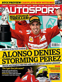 AUTOSPORT cover 290312