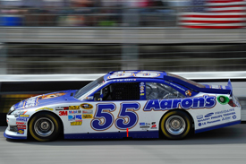 Brian Vickers Michael Waltrip Toyota 2012 NASCAR Sprint Cup Bristol