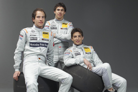 Roberto Merhi RObert Wickens Christian Vietoris Mercedes DTM 2011