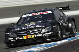 Gary Paffett HWA Mercedes 2012 Hockenheim test DTM