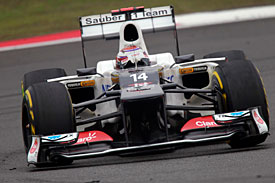 Kamui Kobayashi, Sauber, China 2012