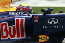 Mark Webber, Red Bull, Shanghai 2012