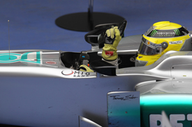 Nico rosberg Mercedes 2012 Chinese Grand Prix