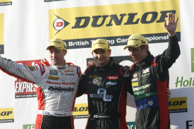 Mat Jackson Jason Plato Gordon Shedden BTCC DOnington 2012