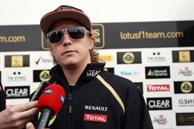 Kimi Raikkonen Lotus 2012 Chinese Grand Prix