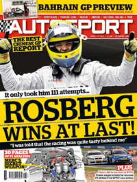 AUtosport magazine cover 190412