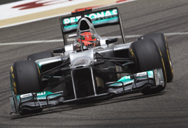 Michael Schumacher, Mercedes, Sakhir 2012