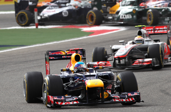Sebastian Vettel Red Bull 2012 Bahrain Grand Prix