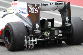 Sergio Perez, Sauber, Mugello testing 2012