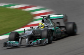 Nico Rosberg, Mercedes, Mugello testing 2012