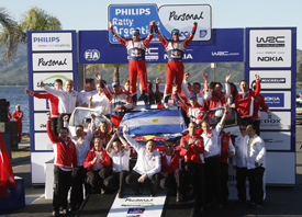 Citroen Argentina podium