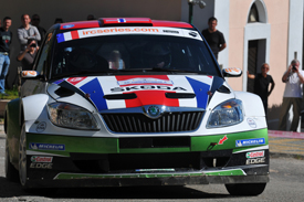 Andreas Mikkelsen, VW Skoda, Corsica 2012