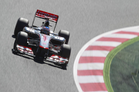 Jenson Button, McLaren, Catalunya 2012