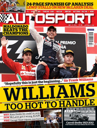 AUTOSPORT magazine cover 170512