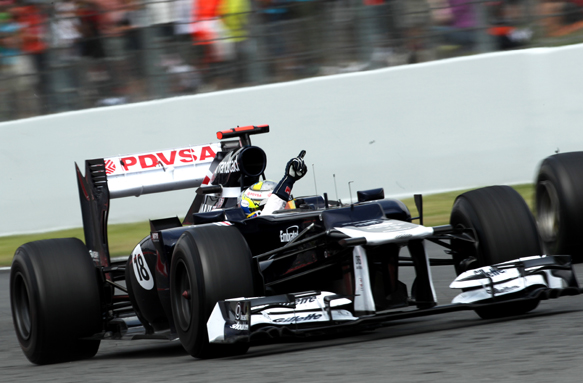 Pastor Maldonado Williams 2012 Spanish Grand Prix