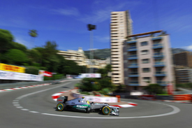 Nico Rosberg, Mercedes, Monaco 2012