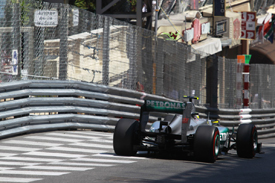 Nico Rosberg, Mercedes, Monaco 2012