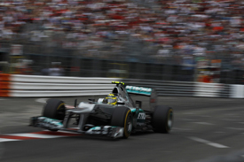 Nico Rosberg, Mercedes, Monaco 2012