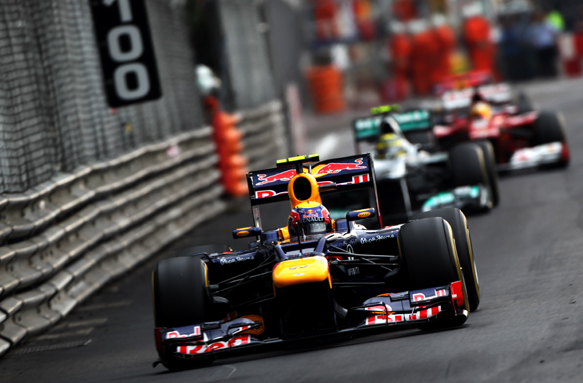 Mark Webber Red Bull 2012 Monaco Grand Prix