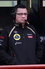 Eric Boullier Lotus F1 2012