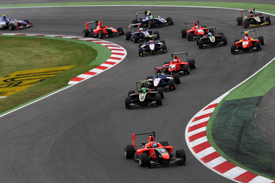 GP3 start Barcelona 2012