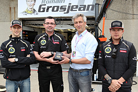 Lotus unveils its official watches
