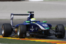 Will Buller Carlin GP3 Valencia test 2012