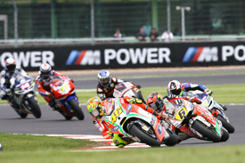 Rossi struggled again at Silverstone