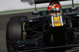 Heikki Kovalainen, Caterham, Valencia 2012