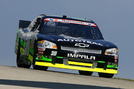 Nelson Piquet, NASCAR Nationwide, Road America 2012