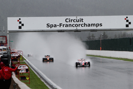 Luciano Bacheta leads at Spa