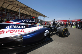 Pastor Maldonado, Williams, Valencia 2012