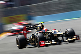 Romain Grosjean, Lotus, Valencia 2012