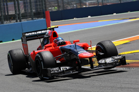 Charles Pic, Marussia, Valencia 2012