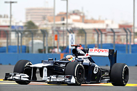 Pastor Maldonado, Williams, Valencia 2012