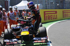 Mark Webber Red Bull Valencia 2012