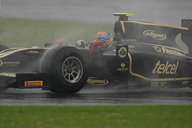 Esteban Gutierrez, Lotus, Silverstone 2012