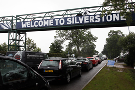 Silverstone traffic