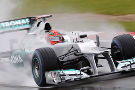 Michael Schumacher, Mercedes, Silverstone 2012
