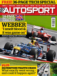 AUTOSPORT 12 July Cover