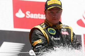 Kimi Raikkonen Lotus 2012