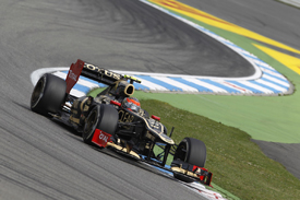 Romain Grosjean, Lotus, Hockenheim 2012