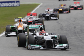 Michael Schumacher, Mercedes, Hockenheim 2012