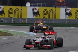 Jenson Button, McLaren, Hockenheim 2012