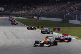 Nico Hulkenberg, Force India, Hockenheim 2012